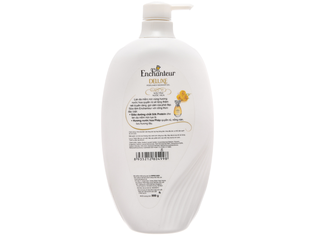 Sữa tắm nước hoa Enchanteur Deluxe Charming 900g 3