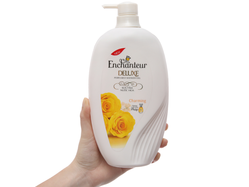 Sữa tắm nước hoa Enchanteur Deluxe Charming 900g 4