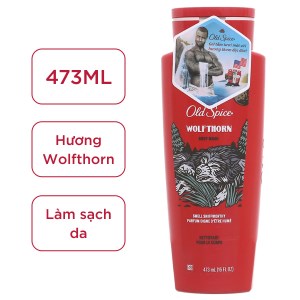 Sữa tắm Old Spice Wolfthorn hương tự nhiên 473ml