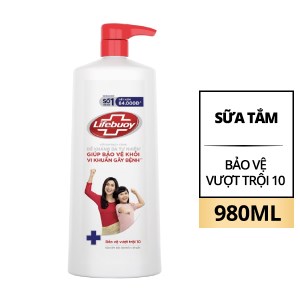 Sữa tắm bảo vệ khỏi vi khuẩn Lifebuoy 980ml