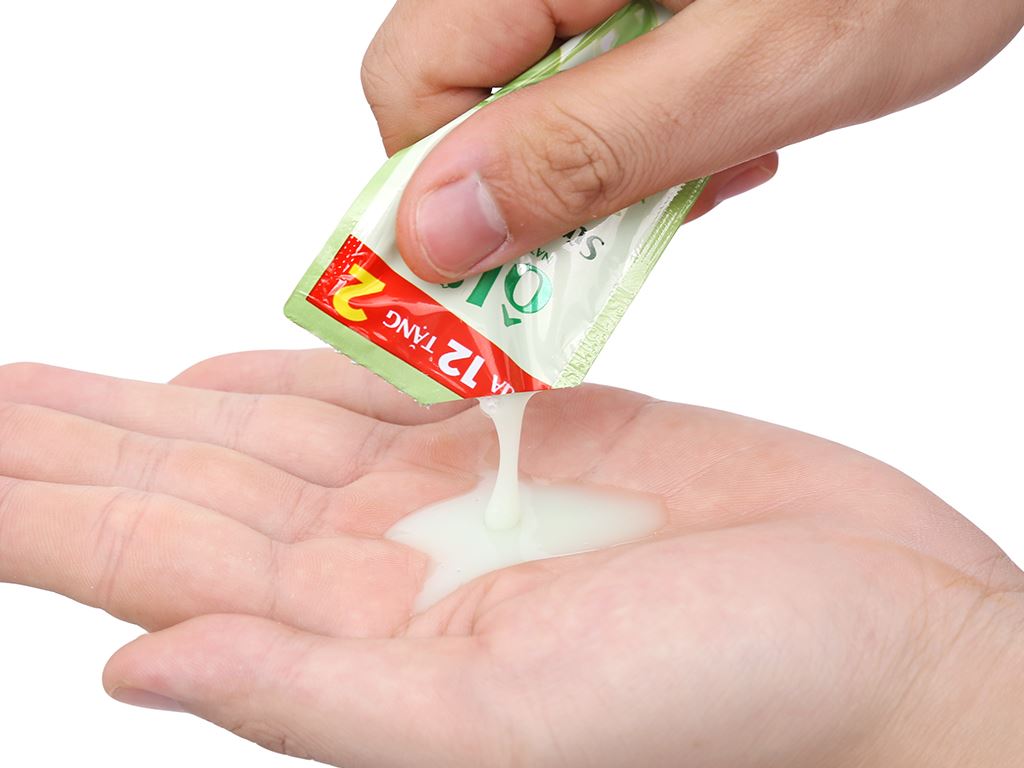 Sữa tắm ôliu Ôliv dưỡng ẩm sáng da 5.8ml x 12 gói 5