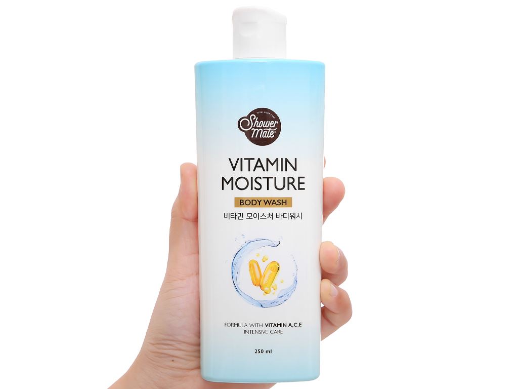 Sữa tắm dưỡng ẩm Shower Mate 250ml 5