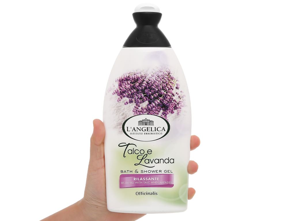 Sữa tắm L'Angelica Talc & Lavander 500ml 5