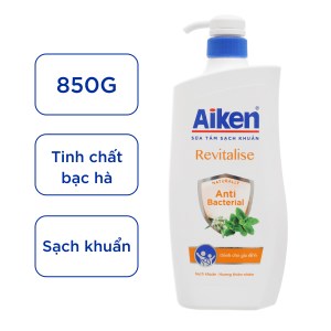 Sữa tắm sạch khuẩn Aiken Extra Revitalise 850g