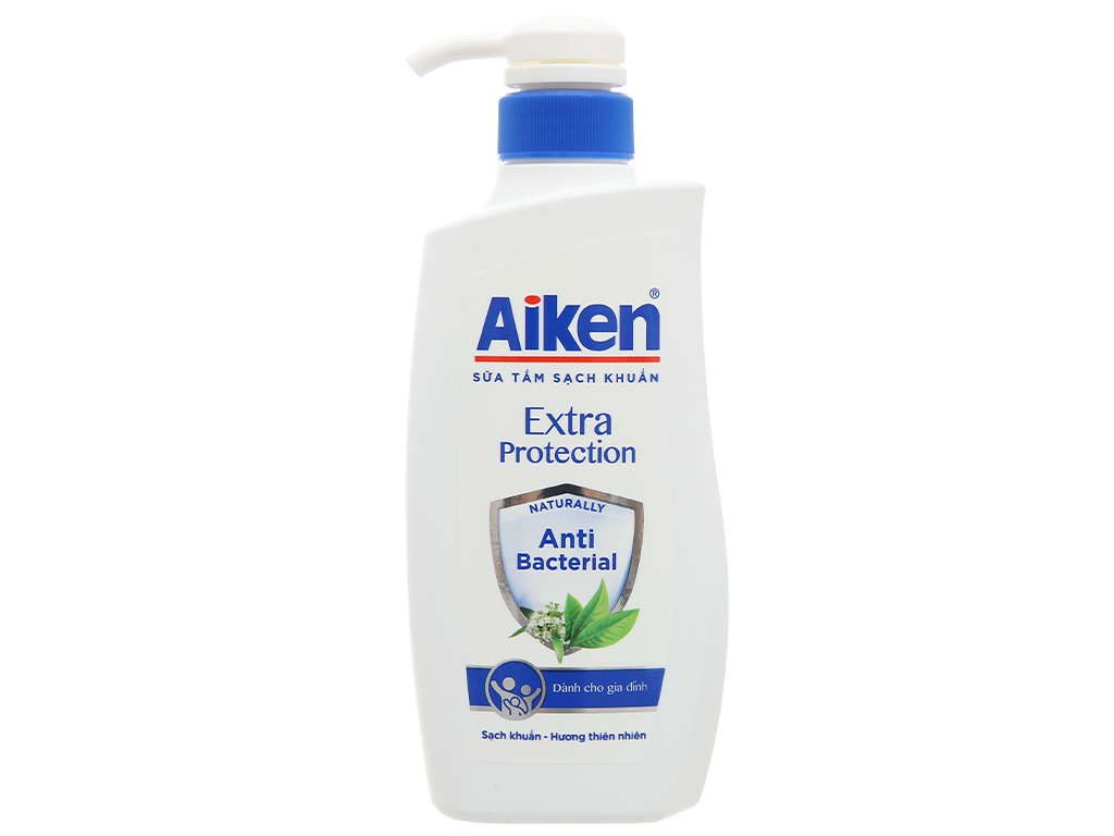 Sữa tắm sạch khuẩn Aiken Extra Protection 350g 1
