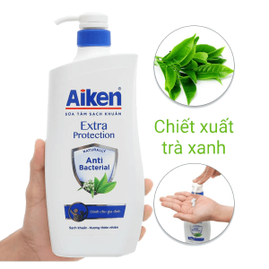 Sữa tắm sạch khuẩn Aiken Extra Protection 350g