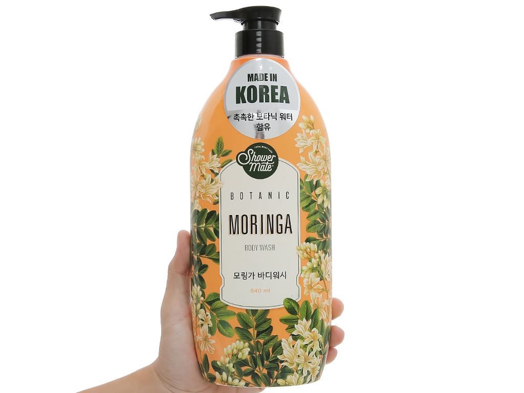 Sữa tắm Shower Mate hương moringa 840ml 5