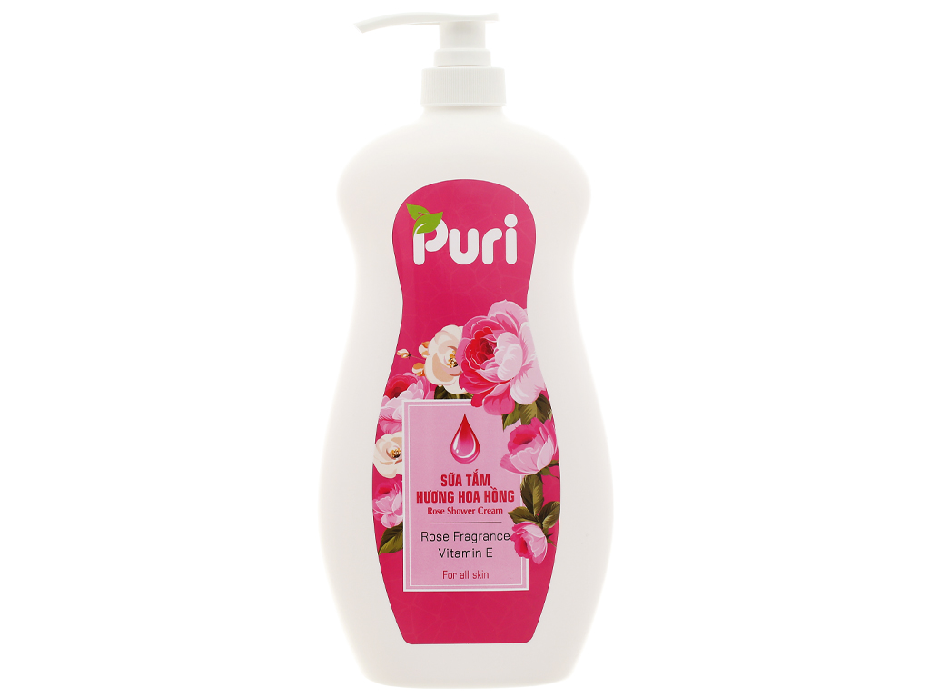 Sữa tắm Puri hương hoa hồng 1kg 1