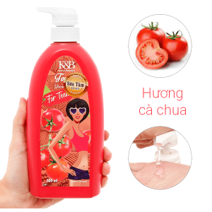 Sữa tắm K&B For Teen Girl Cà chua 500ml