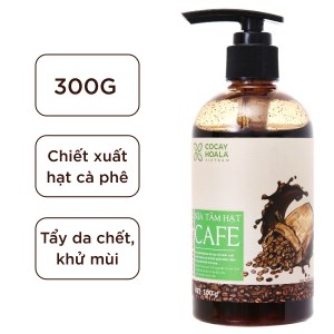 Sữa tắm Cỏ Cây Hoa Lá hạt cà phê 300g