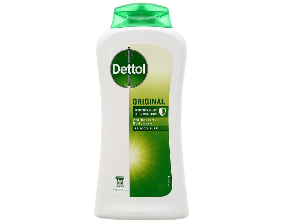 Sữa tắm Dettol Original kháng khuẩn chai 250g 1
