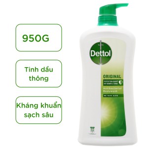 Sữa tắm Dettol Original kháng khuẩn chai 950g