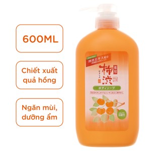 Sữa tắm Kumano chiết xuất từ quả hồng Kakishibu chai 600ml