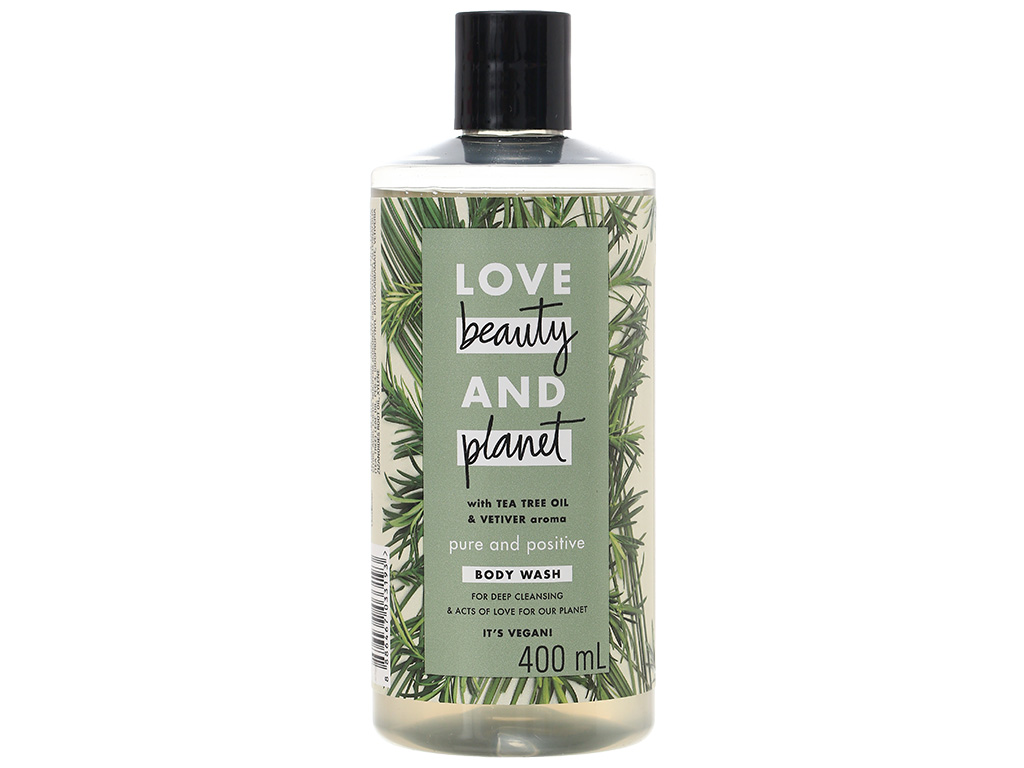 Sữa tắm Love beauty and planet làm sạch sâu 400ml 1