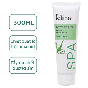 Gel tẩy tế bào chết Felina chiết xuất lô hội 300ml