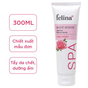 Gel tẩy tế bào chết Felina chiết xuất mẫu đơn 300ml
