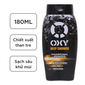 Sữa tắm nam OXY Deep Shower tác động sâu chai 180ml