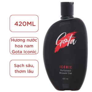 Sữa tắm nước hoa nam Gota Iconic chai 420ml