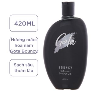 Sữa tắm nước hoa nam Gota Bouncy chai 420ml