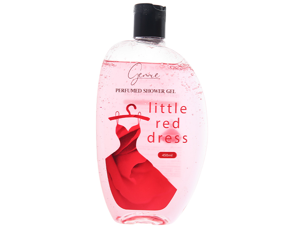 Sữa tắm nước hoa nữ Gennie Little Red Dress chai 450ml 1