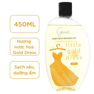 Sữa tắm nước hoa nữ Gennie Little Gold Dress 450ml 