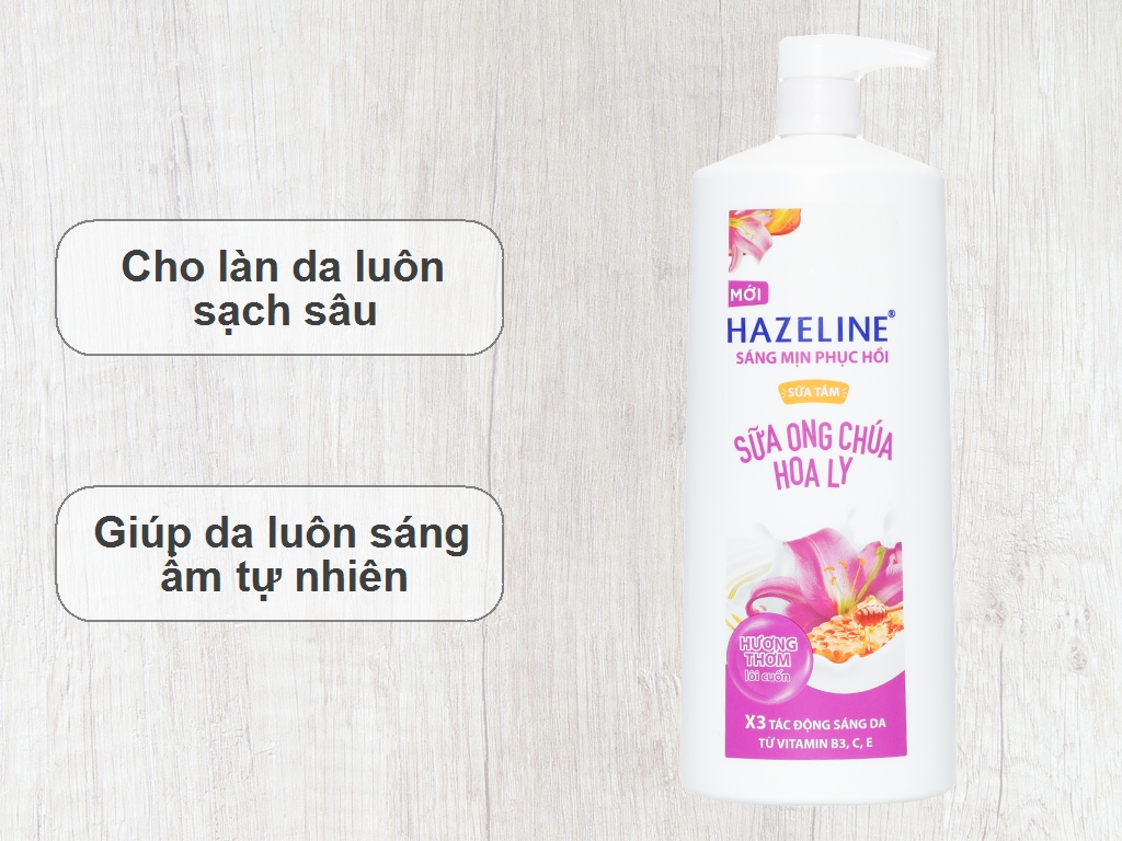 Sữa tắm Hazeline Sữa Ong Chúa Hoa Ly 995ml tại Bách hóa XANH