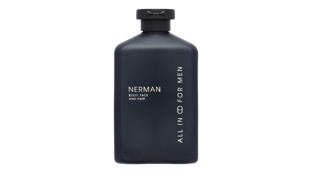 Gel tắm, gội, rửa mặt Nerman Gentleman 3in1 hương nước hoa chai 350ml ...