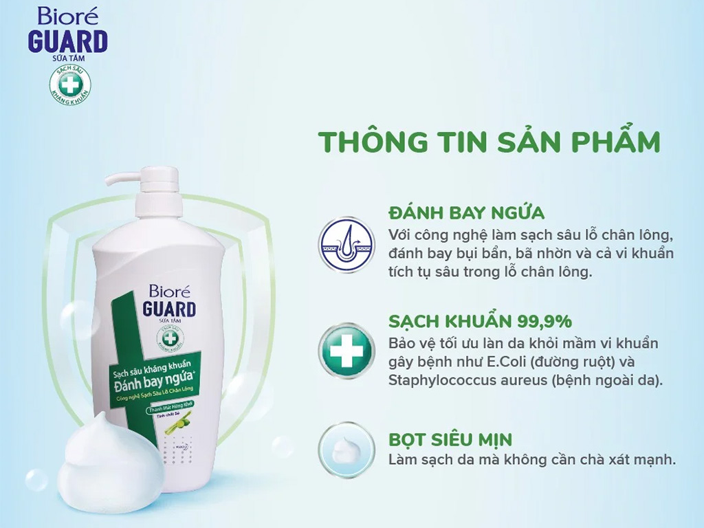 Sữa tắm Bioré thanh mát từ thiên nhiên 800g 1