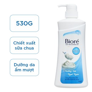 Sữa tắm dưỡng ẩm mịn da Bioré hương sữa 530g
