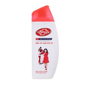 Sữa tắm Lifebuoy công thức Ion bạc bảo vệ vượt trội 10 chai 250g