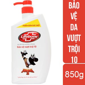 Sữa tắm làm sạch sâu và diệt khuẩn Lifebuoy bảo vệ vượt trội 850g