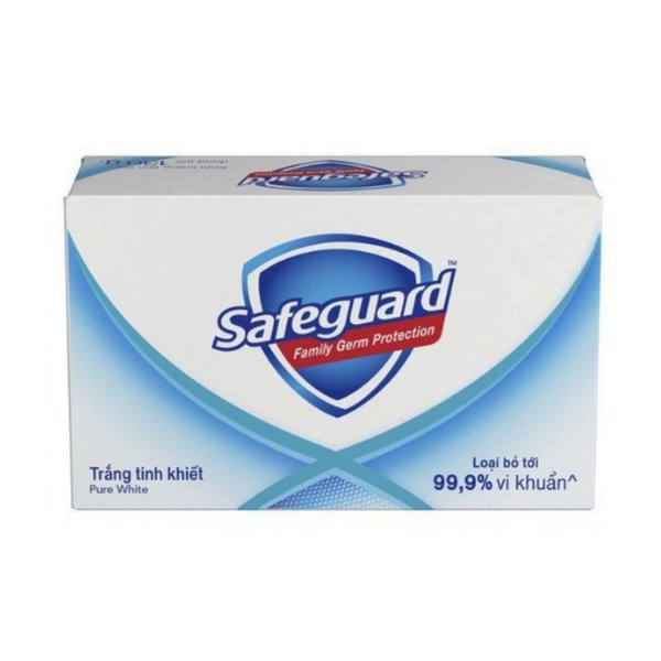 Xà bông cục Safeguard trắng tinh khiết bảo vệ vượt trội hương dịu nhẹ 135g - AVAKids.com
