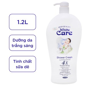 Sữa tắm Unicorn White Care tinh chất sữa dê 1.2 lít