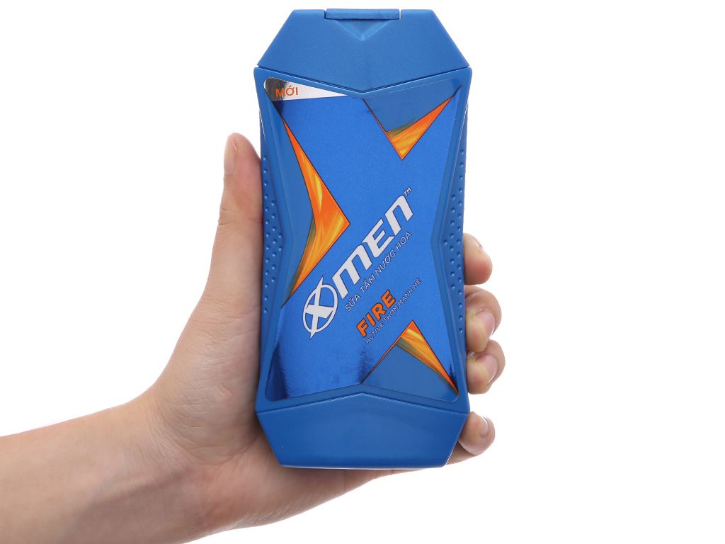 Sữa tắm nước hoa X-Men Fire Active thơm mạnh mẽ 180g 4