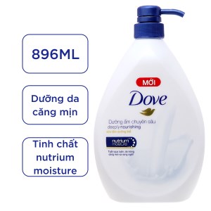 Sữa tắm dưỡng thể Dove dưỡng ẩm chuyên sâu 896ml