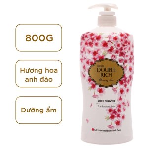Sữa tắm hoa anh đào Double Rich Blooming Love 800g