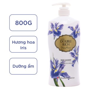 Sữa tắm hoa iris Double Rich Dreamy Romance 800g