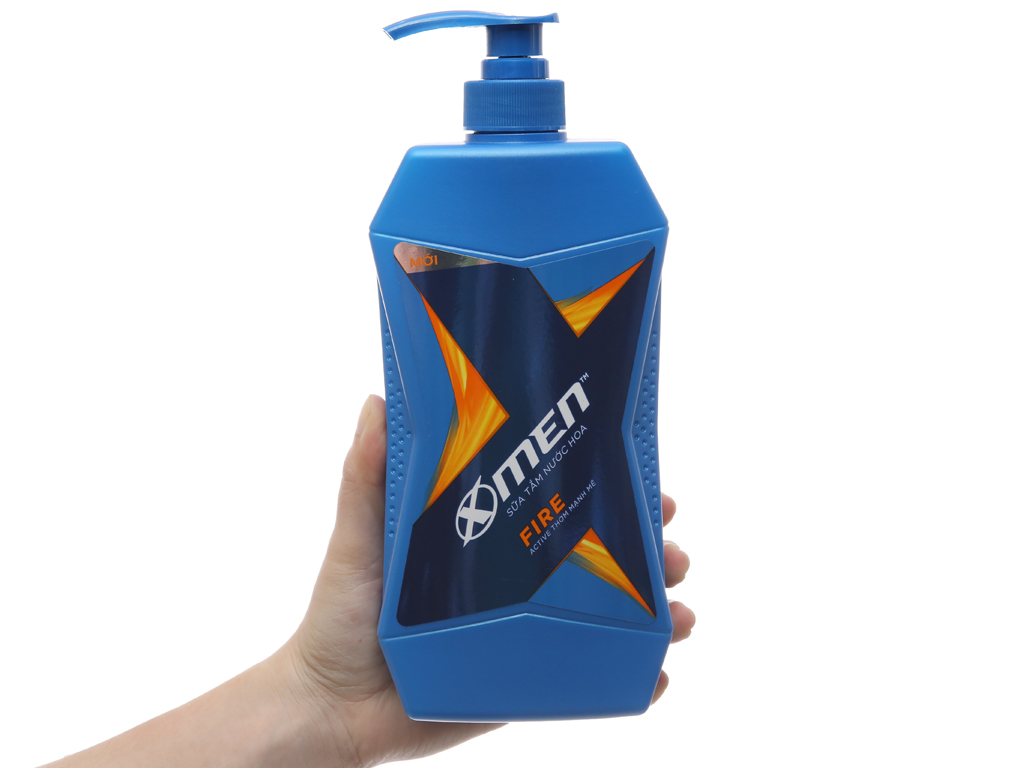 Sữa tắm nước hoa X-Men Fire Active thơm mạnh mẽ 650g 4