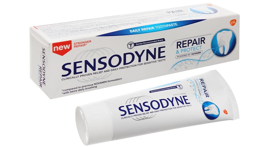 sensodyne repair protect test