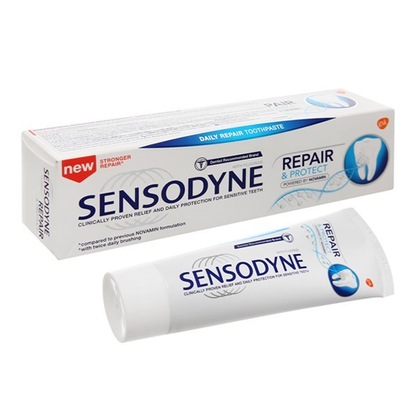 [Hàng Chính Hãng] Kem Đánh Răng Sensodyne Repair & Protect 100G