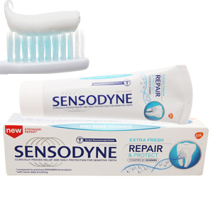 Kem đanh Răng Sensodyne Phục Hồi Răng Nhạy Cảm 100g Gia Tốt
