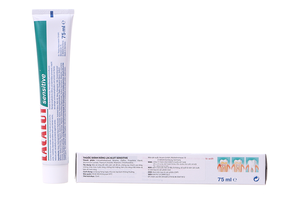 Kem đánh răng Lacalut sensitive giảm ê buốt tuýp 75ml - 08/2024 ...