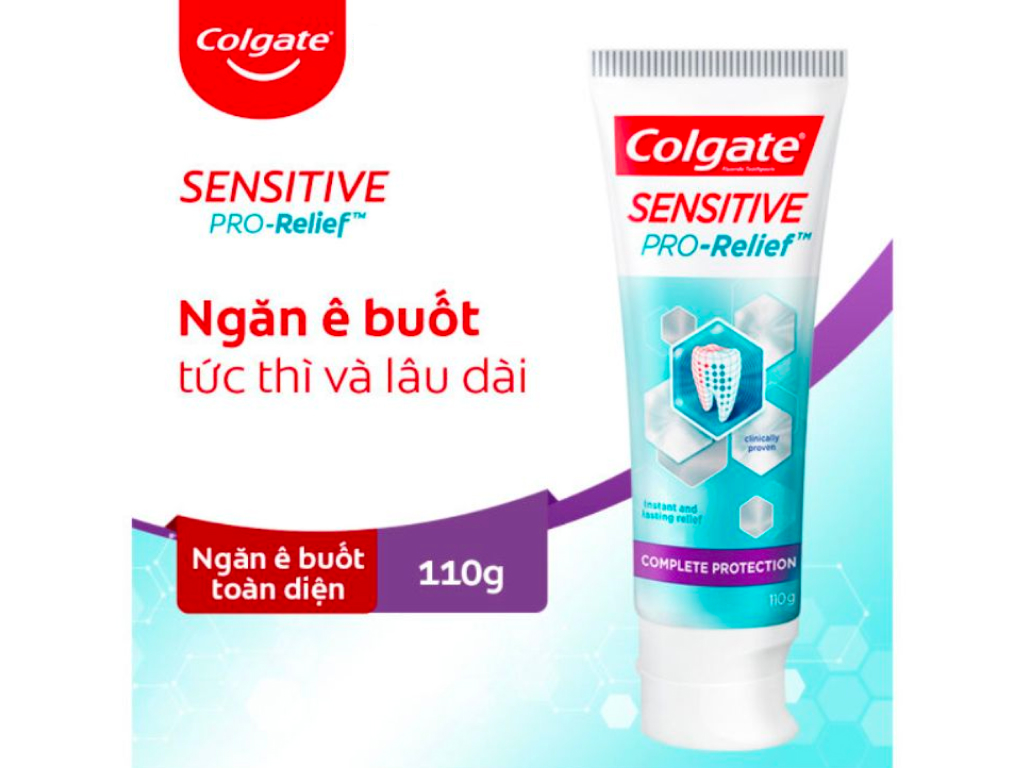 Kem đánh răng Colgate Sensitive Pro Relief Complete Protection 110g 1