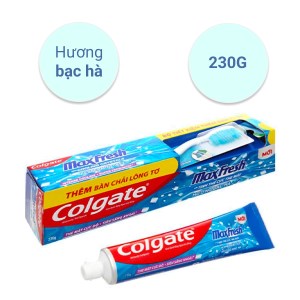 Kem đánh răng Colgate MaxFresh hương bạc hà 230g