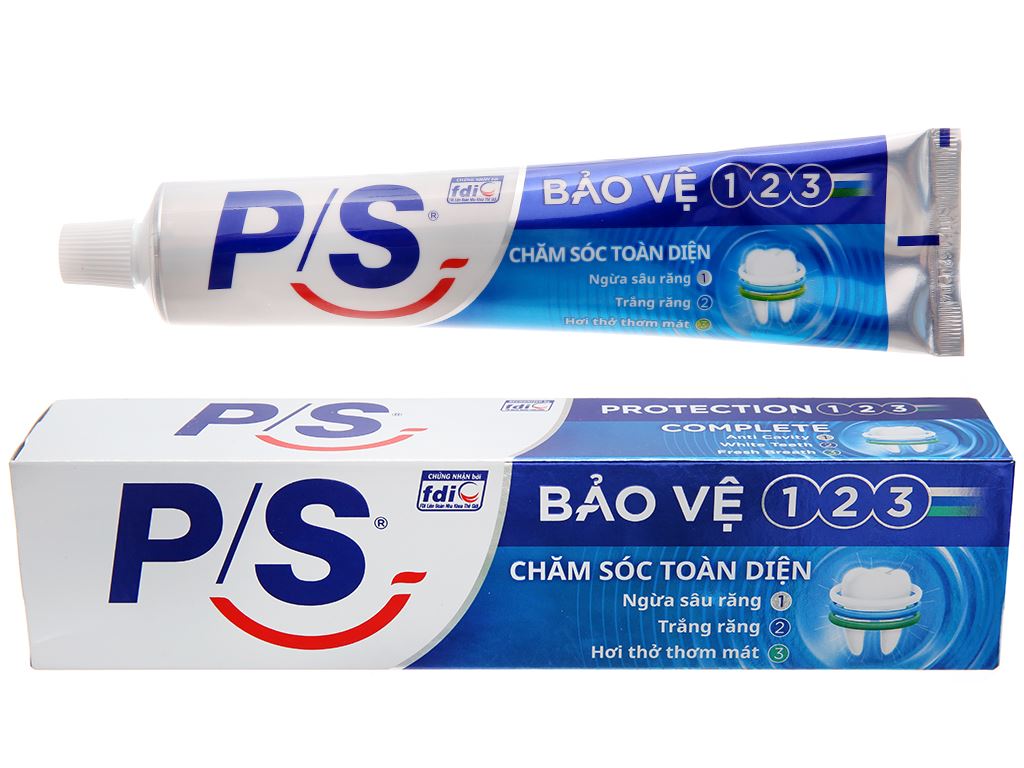 Kem đánh răng P/S Bảo vệ 123 chăm sóc toàn diện 240g