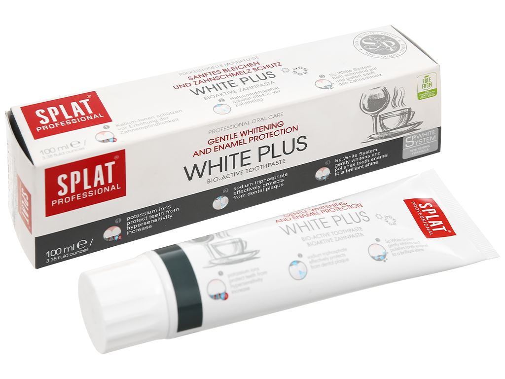 Đánh răng Splat bảo vệ men 100ml giá tốt tại Bách hoá XANH