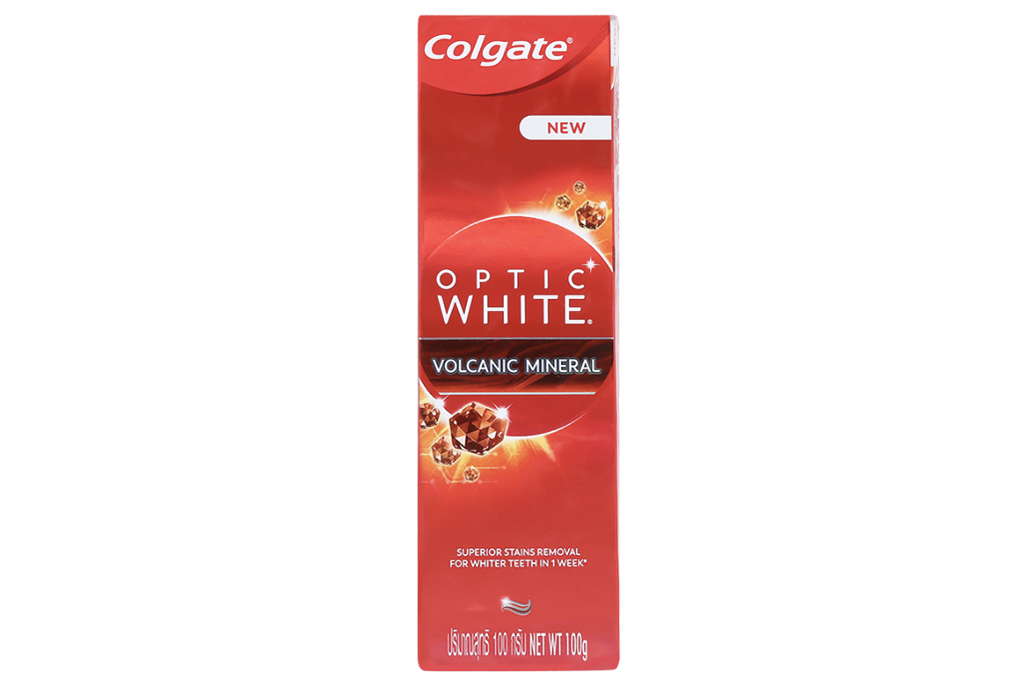 kdr colgate optic white 100g