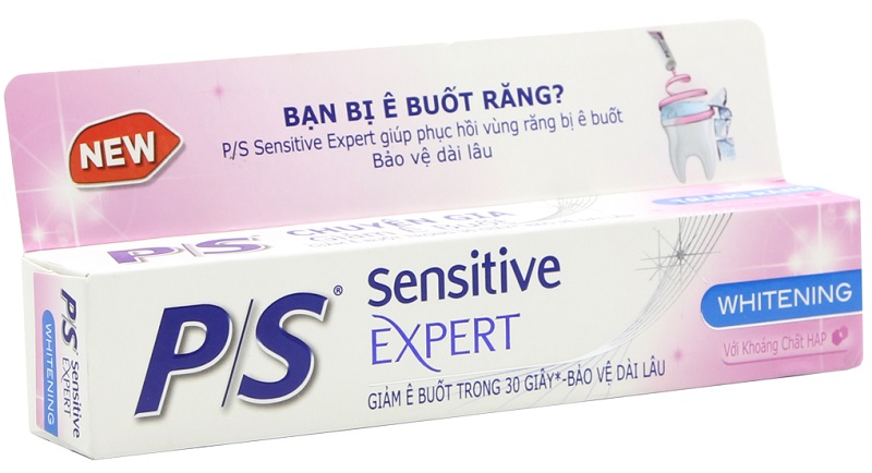 Kem Đánh Răng P/S Sensitive Expert Whitening 100g