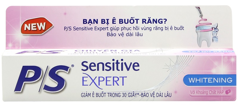 Kem Đánh Răng P/S Sensitive Expert Whitening 100g