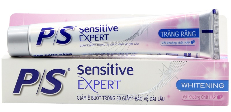 Kem Đánh Răng P/S Sensitive Expert Whitening 100g